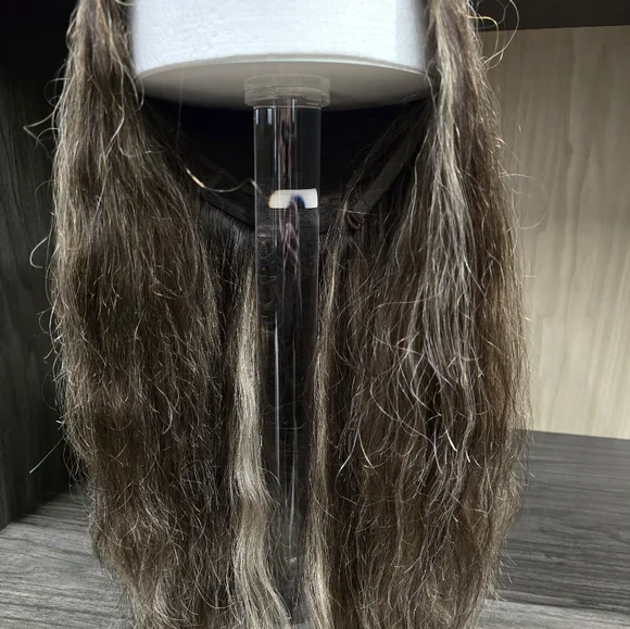 Hat fall wig